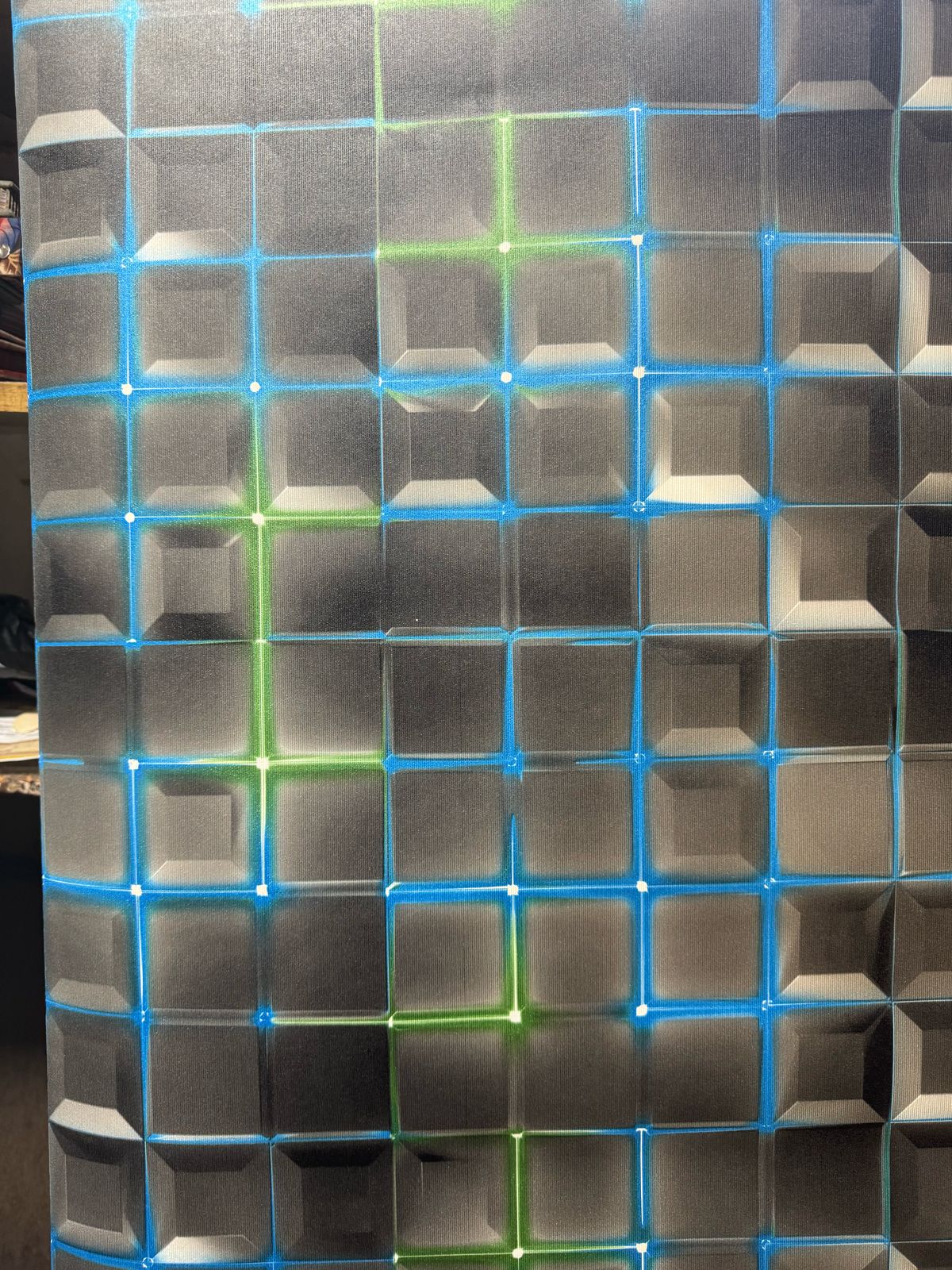 3D BLACK BLOCK DESIGN 